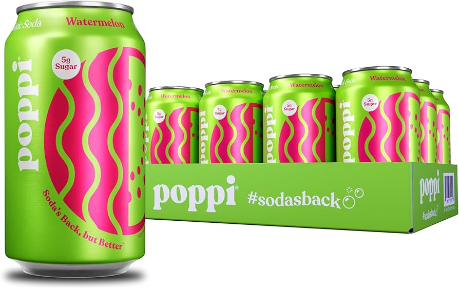 USA Poppi Prebiotic Soda Collection
