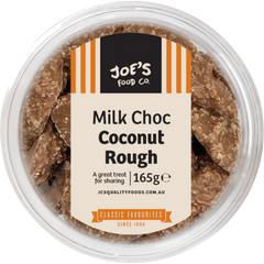 Quality Food Tub Milk Choc Coconut Rough 165g