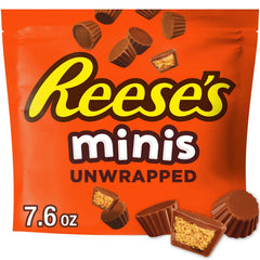 US Reese's Minis Unwrapped Milk Chocolate Cups 215g