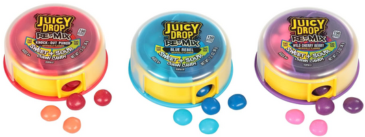 Juicy Drop Remix Sweet & Sour Chewy Candy