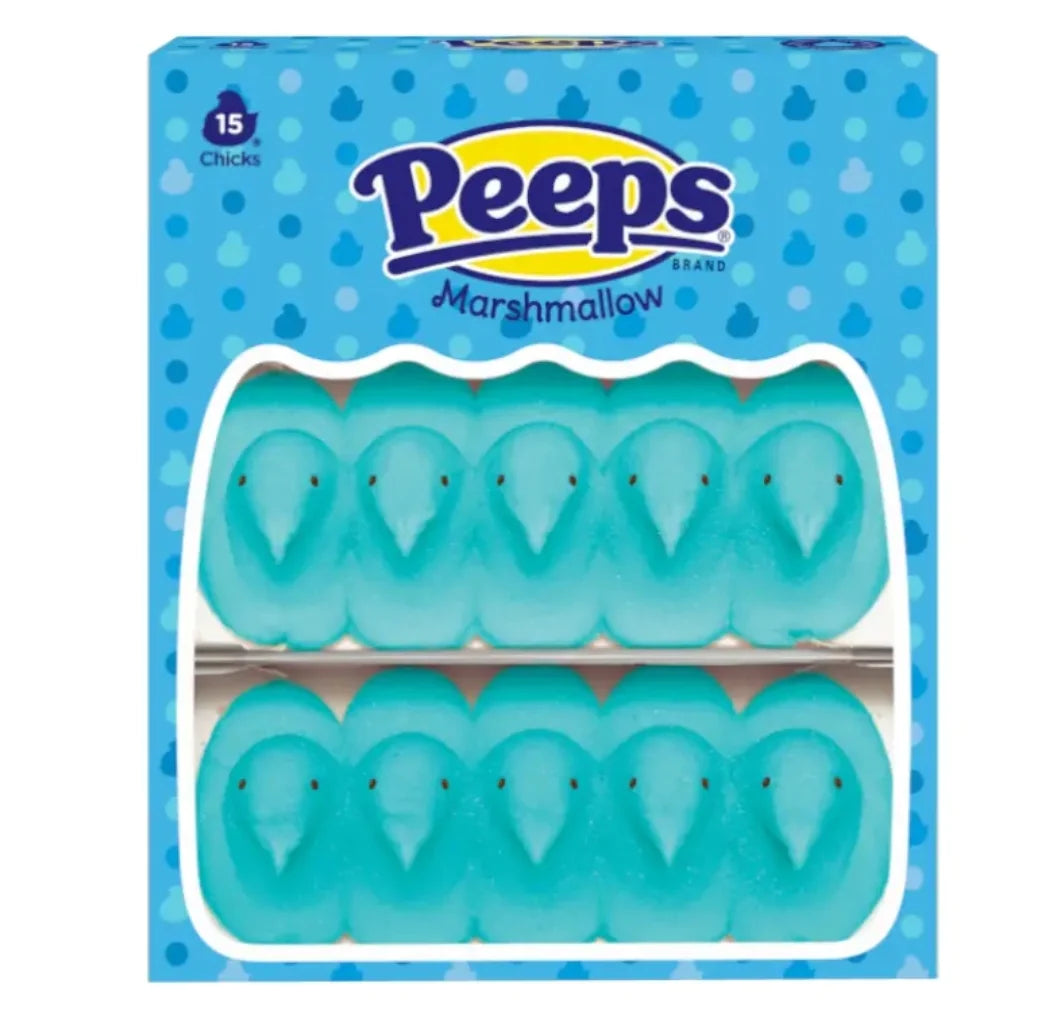 Peeps Blue Chicks 10 Pack  (USA)