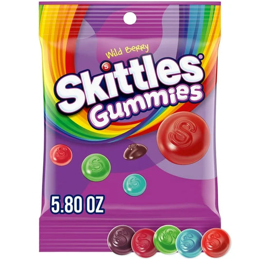 USA Skittles Gummies Wildberry 164g