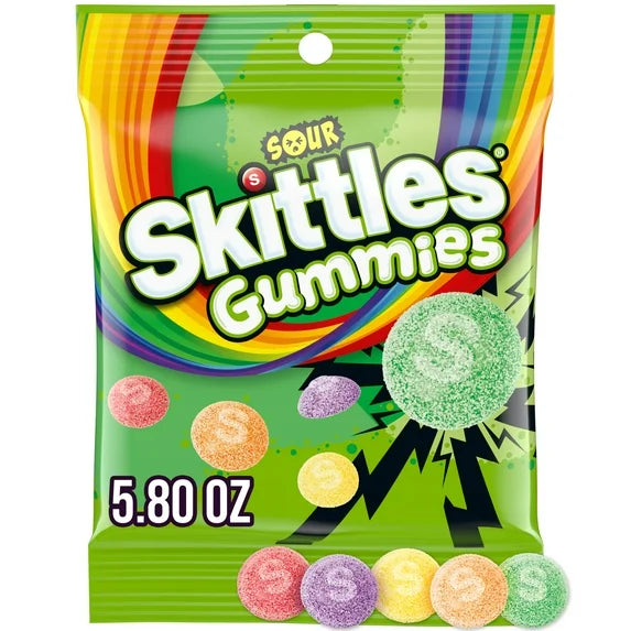 USA Skittles Gummies Sour 164g
