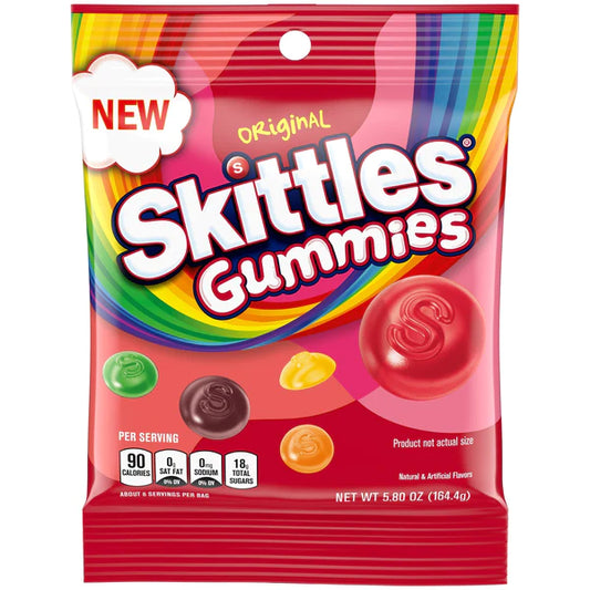 USA Skittles Gummies Original 164g