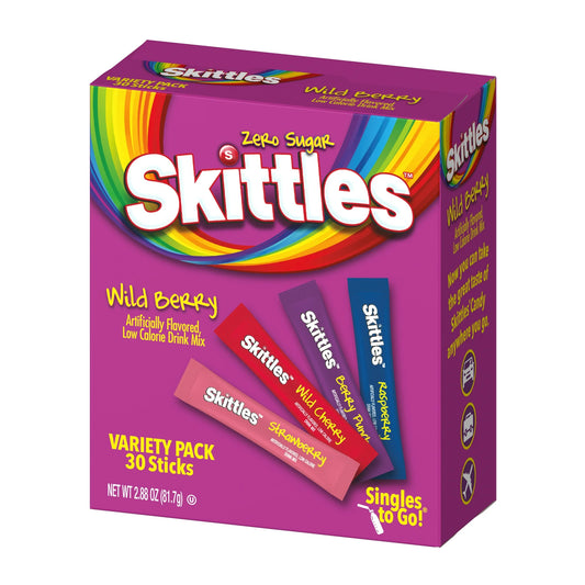 USA Watertok Skittles Wildberry Drinks Mix Zero Sugar