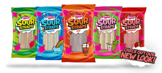 Lolliland Sour Straps 160g Collection