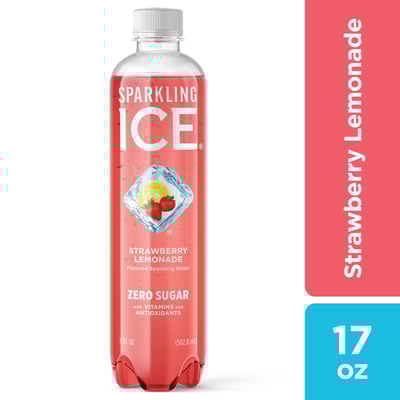 US Sparkling ICE Strawberry Lemonade ZERO SUGAR 500ml BB FEB 2026