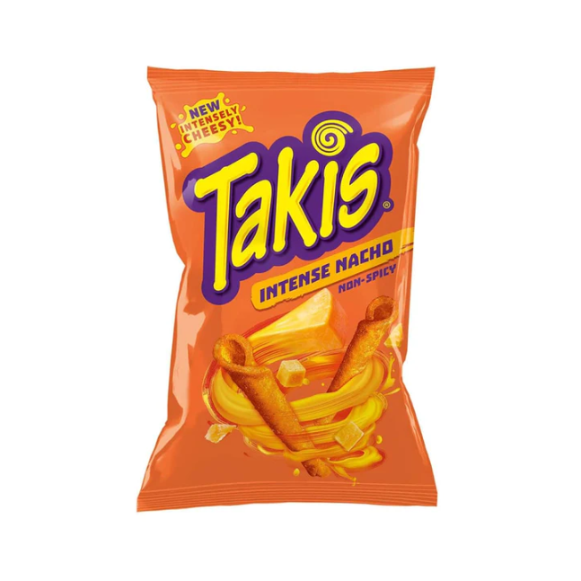 Takis Intense Nacho Chips 92g (Mexico)