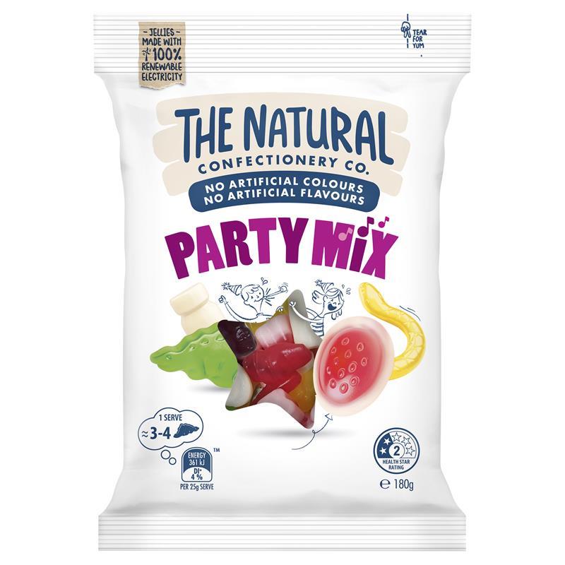 The Natural Confectionery Co. Party Mix 180g