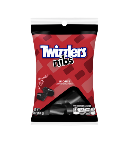 Twizzlers Nibs Liqorice