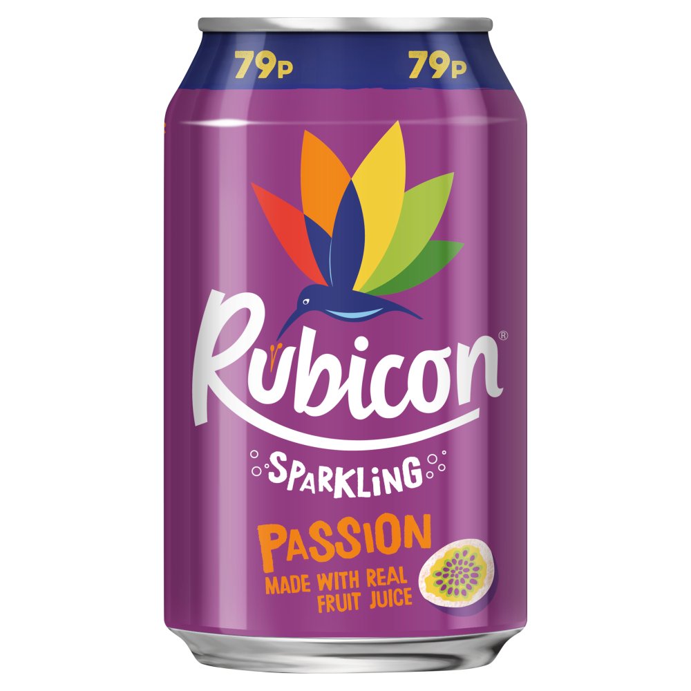 Rubicon Sparkling Passion Soda 345ml