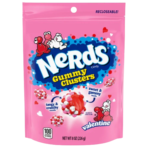 Nerds Gummy Clusters Valentine 227g 2025 (Limited Edition)