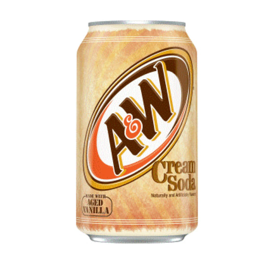 A&W Cream Soda 355ml USA