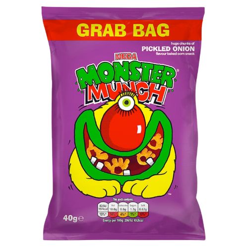 Monster Munch Pickled Onion 40g (UK)