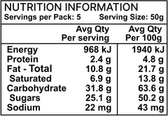 Premium White Chocolate Raspberry Jelly 250g