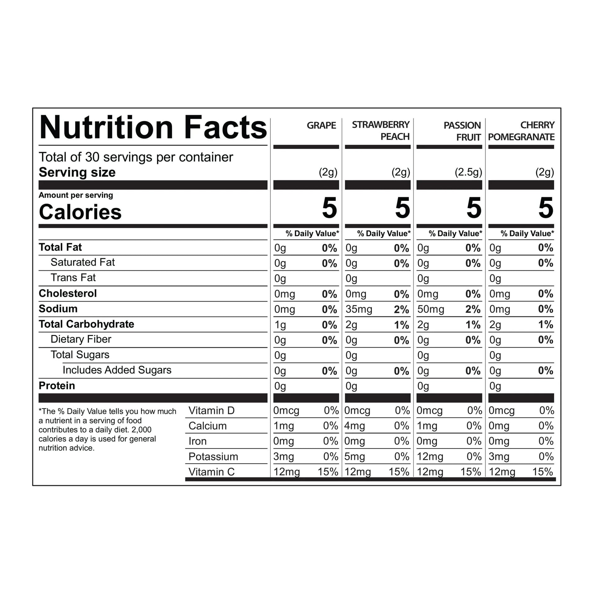 USA Watertok Welch's Variety Pack Sugar Free