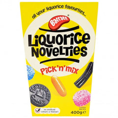 UK Barratt Liquorice Novelties Pick 'n' Mix 400g