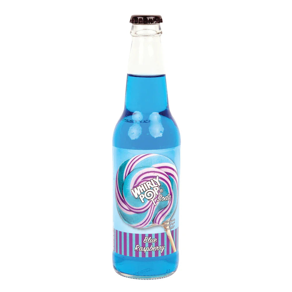 Whirly Pop Soda Blue Raspberry