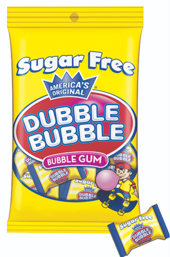 Dubble Bubble Bubblegum Sugar Free