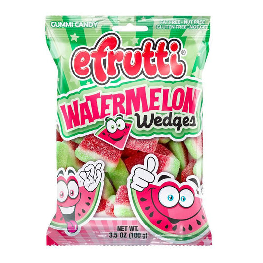 Efrutti Watermelon Wedges 100g (USA)