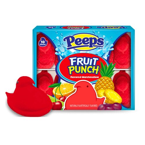 Peeps Marshmallow Fruit Punch 10 Pack (USA)