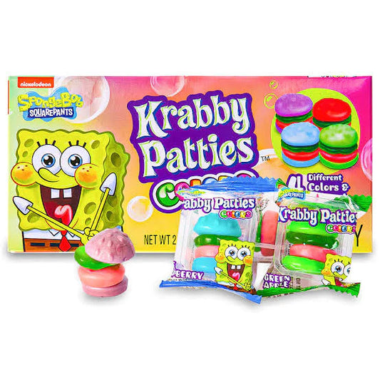 SpongeBob Krabby Patties Colours Theatre Box
