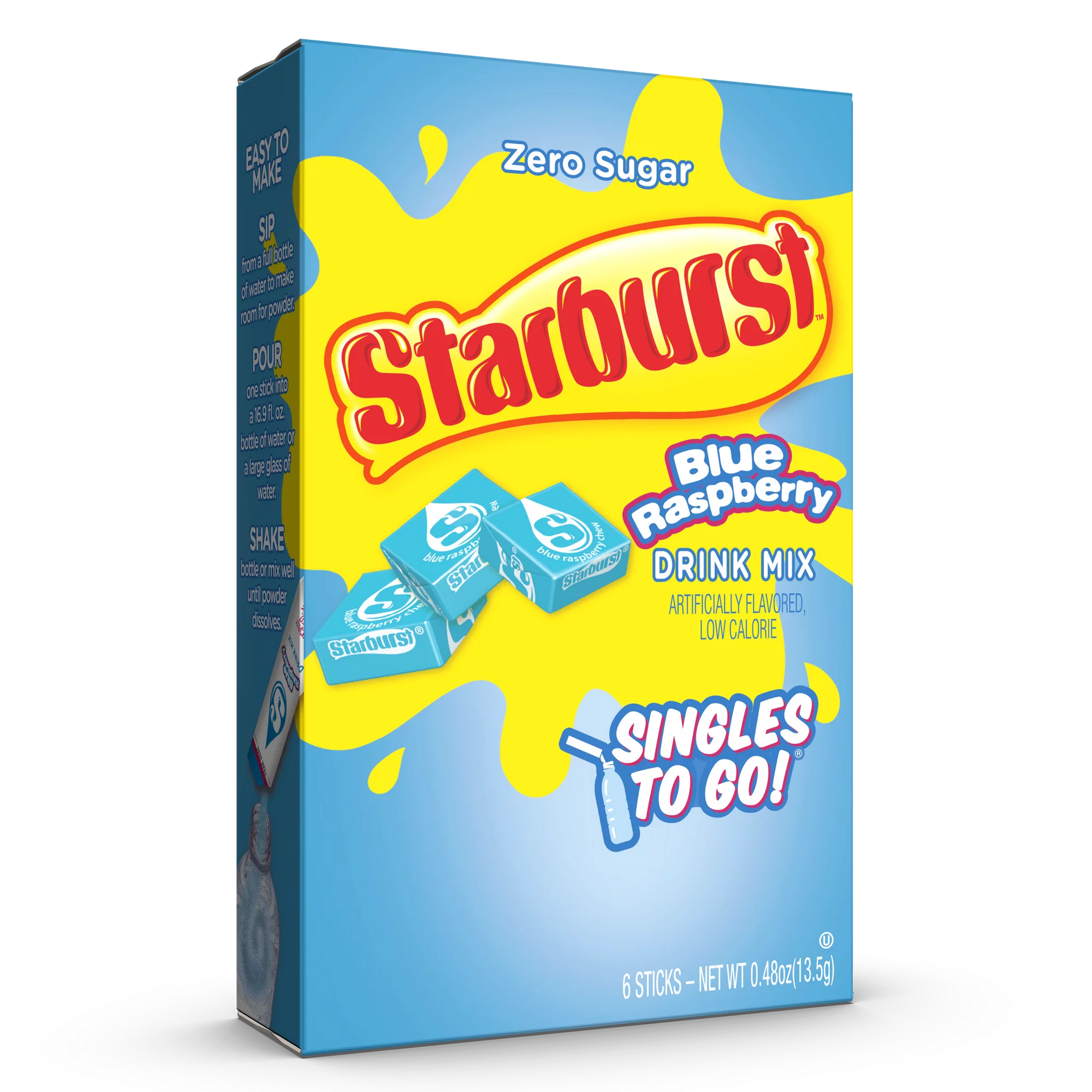 Starburst Blue Raspberry Zero Sugar Drinks Mix (USA)