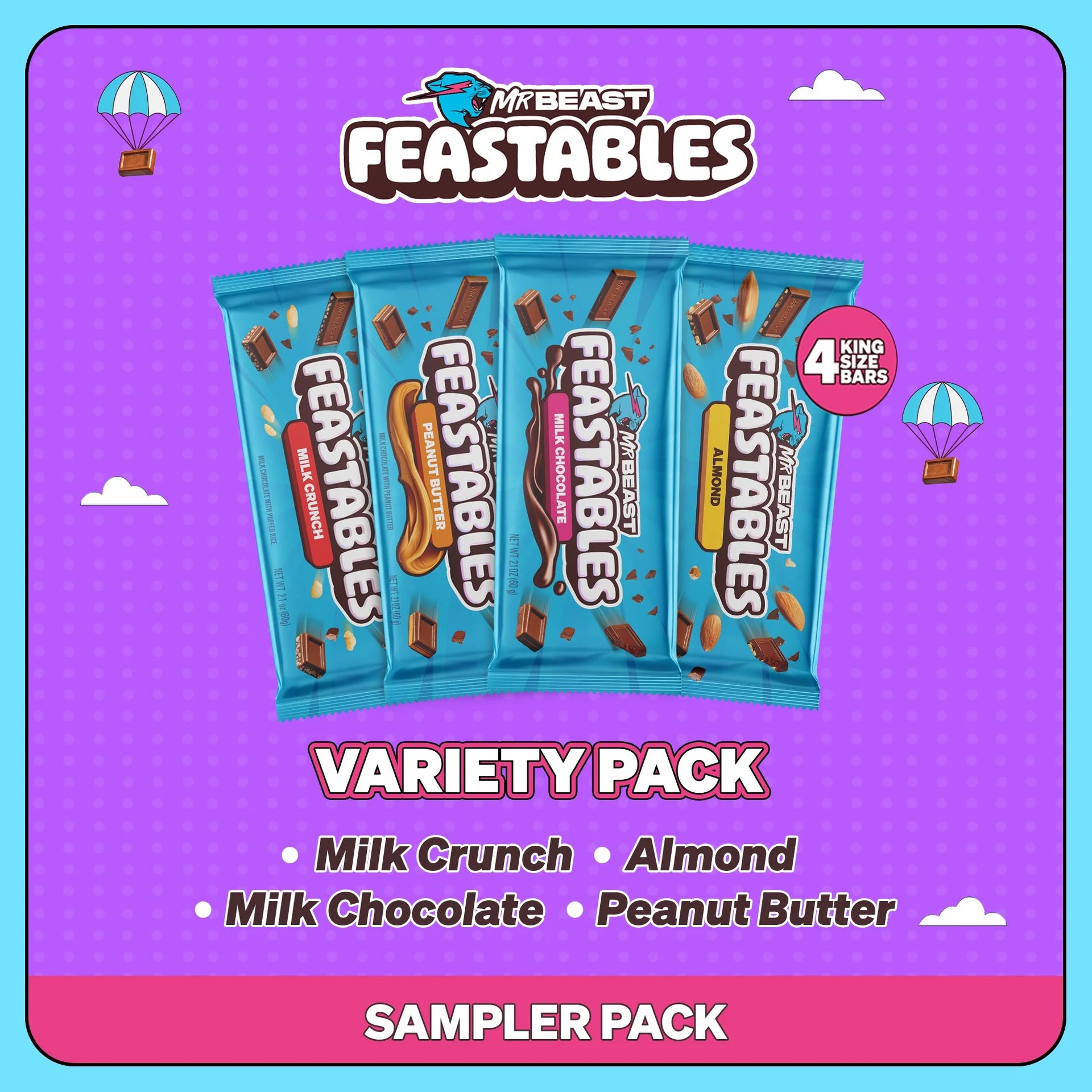 Feastables Mr Beast Collectors Pack (USA) 250g