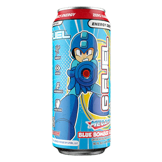 G Fuel Blue Bomber Slushie Inspired by Megaman (USA)
