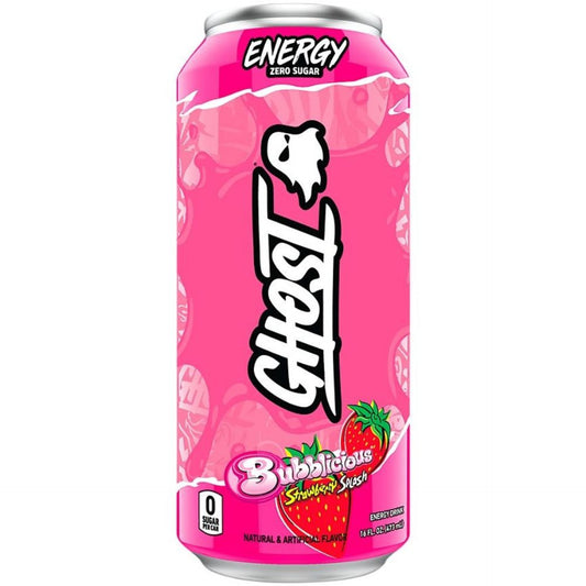 USA Ghost Energy Drink Bubblicious Strawberry (USA)
