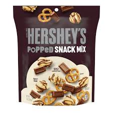 USA Hersheys Snacked Popped Mix 226g