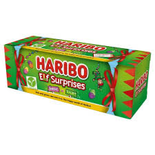 UK Haribo Elf Surprises Sweet or Sour Tube 120g