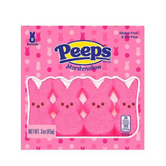 Peeps Marshmallow Bunnies Pink 8 Pack (USA)
