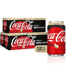 USA Vanilla Coke Zero Sugar Can