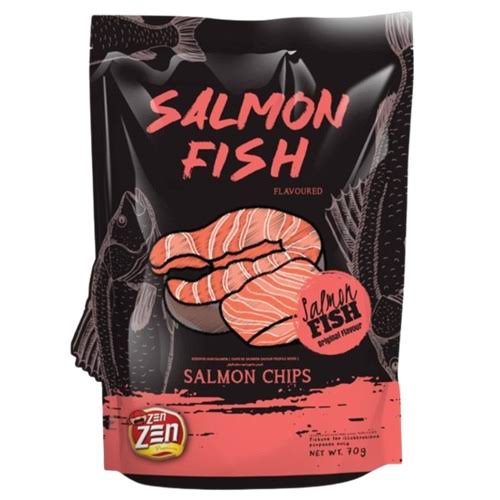 Zen Salmon Chips 70g