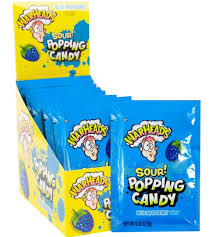 Warheads Popping Candy Blue Raspberry 9g (USA)