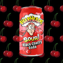 Warheads Black Cherry Soda