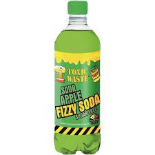 Toxic Waste Sour Apple Soda