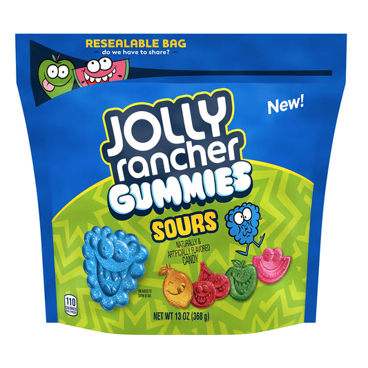 Jolly Rancher Gummies Sour Giant bag 368g