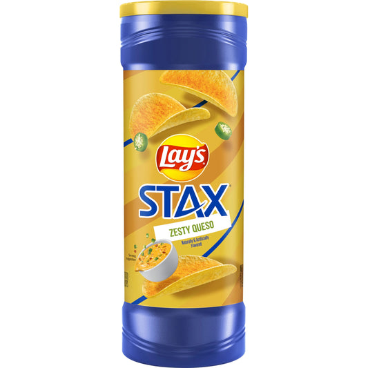 US Lays Stax Queso 156g