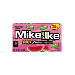 Mike and Ike Sour Watermelon Theatre Box