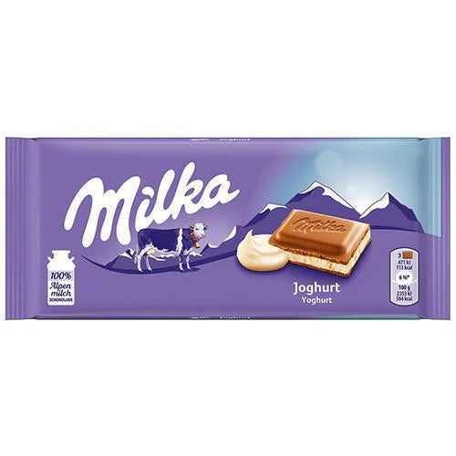 Milka Yoghurt Block 100g (UK)