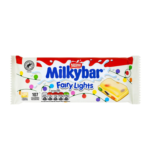 UK Nestl Milkybar Fairy Lights Block 100g