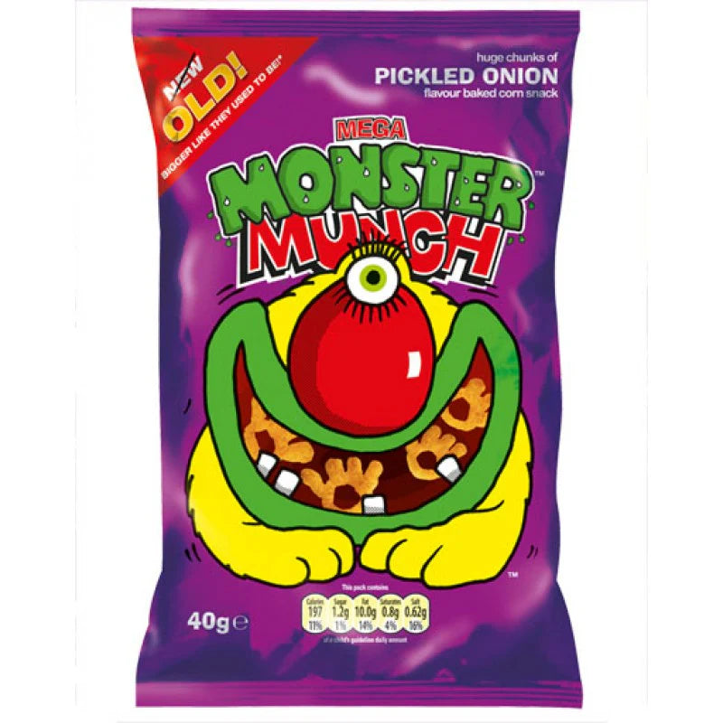 All UK Crisp - Walkers, Monster Munch, Quavers, Wotsits, McCoys (Singles)