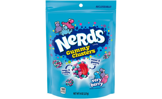 Nerds Gummy Clusters Very Berry 227g