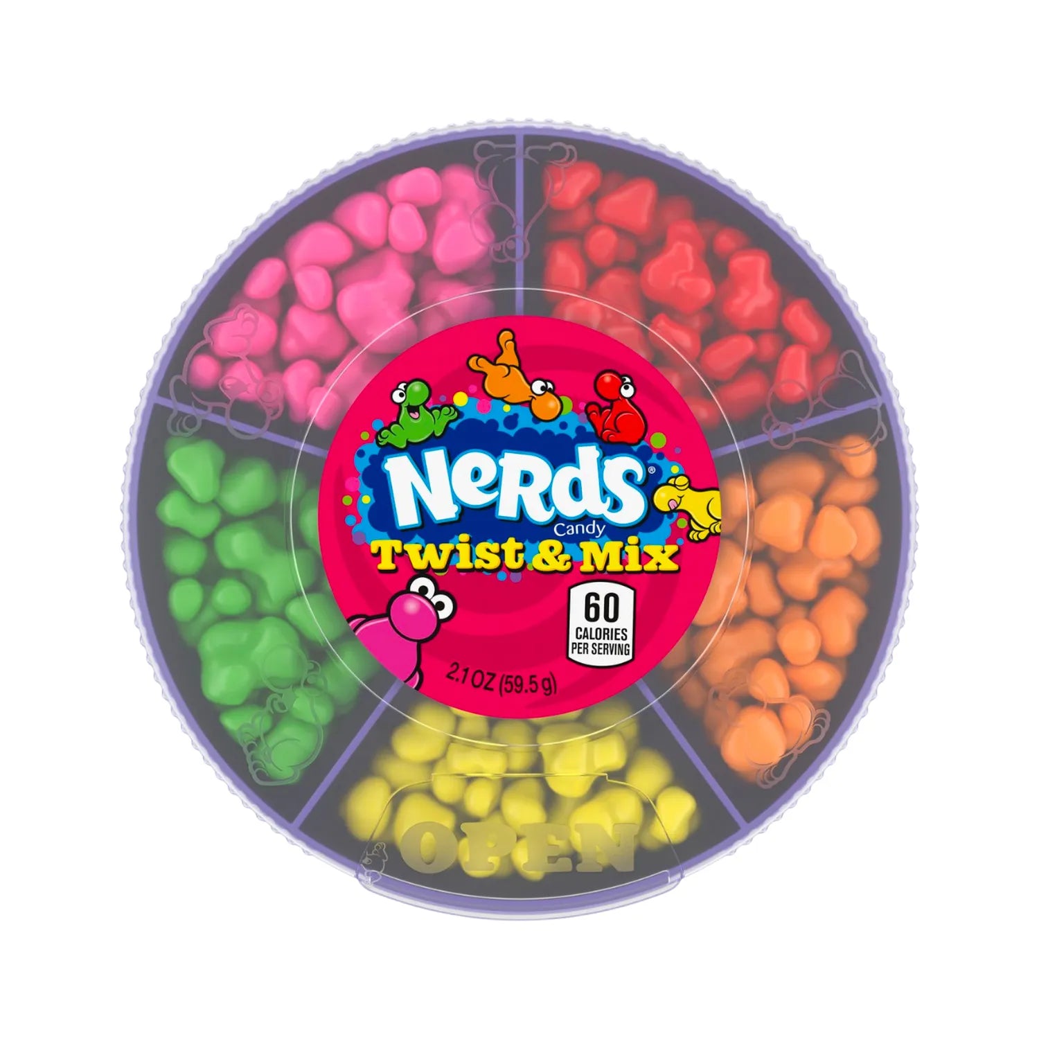 US Nerds Twist & Mix 59.5g