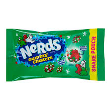 Nerds Gummy Clusters Grape Strawberry Blitz, Rainbow & Football Rush 85g (Single)