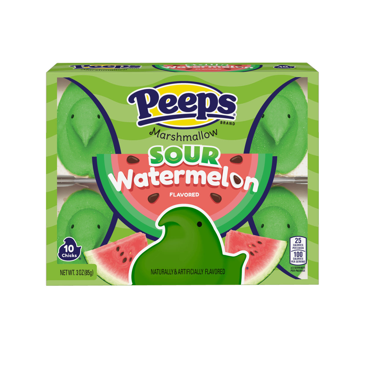 Peeps Chicks Sour Watermelon 10 Pack (USA)