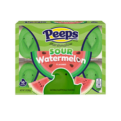 Sour Watermelon Peeps 10pk