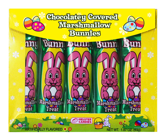Chocolatey-Covered Marshmallow Bunnies